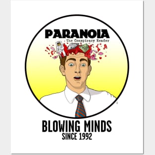 PARANOIA - Blowing Minds! Posters and Art